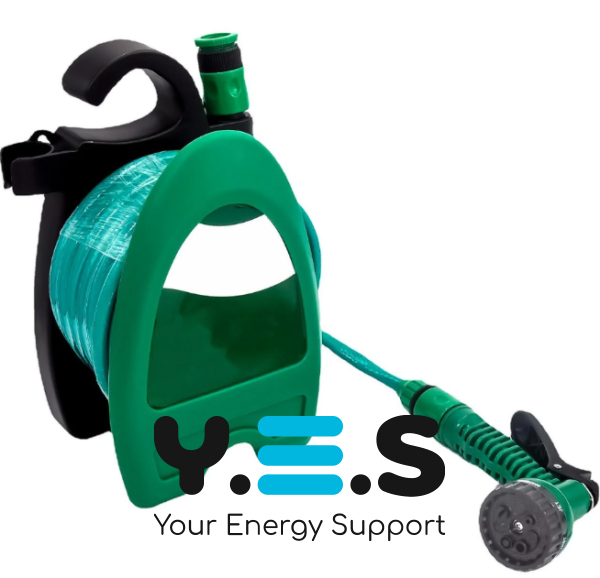 Поливальний шланг на котушці 10 м з розпилювачем BB-4208