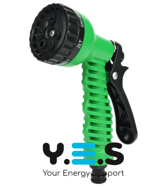 Поливальний шланг на котушці 10 м з розпилювачем BB-4208