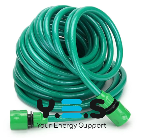 Поливальний шланг на котушці 10 м з розпилювачем BB-4208