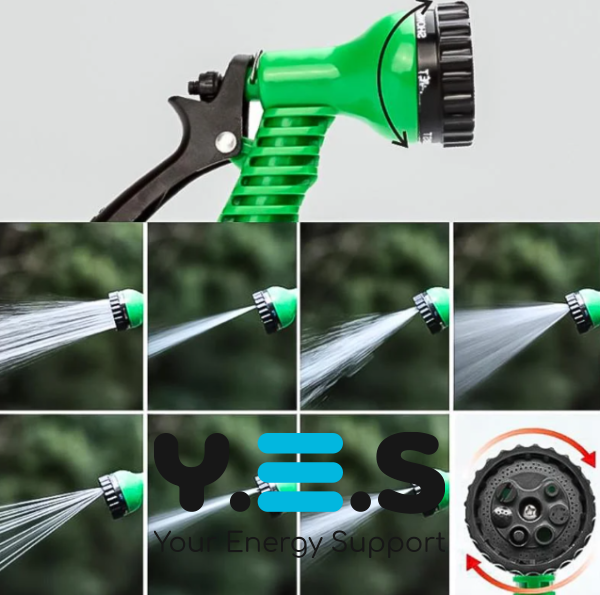 Поливальний шланг на котушці 10 м з розпилювачем BB-4208