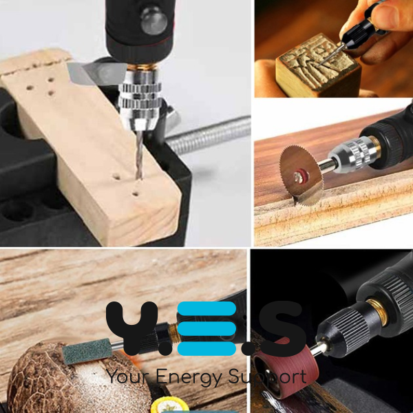 Портативний гравер JANGK LIFE: різання й шліфування, 210 насадок, багатофункціональний роторний інструмент