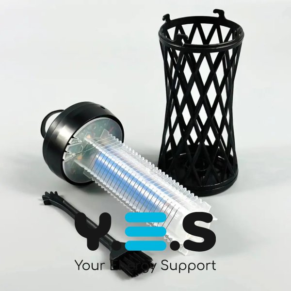 Електрична лампа-пастка від комарів TX-WD02, портативна, з підсвічуванням та акумулятором