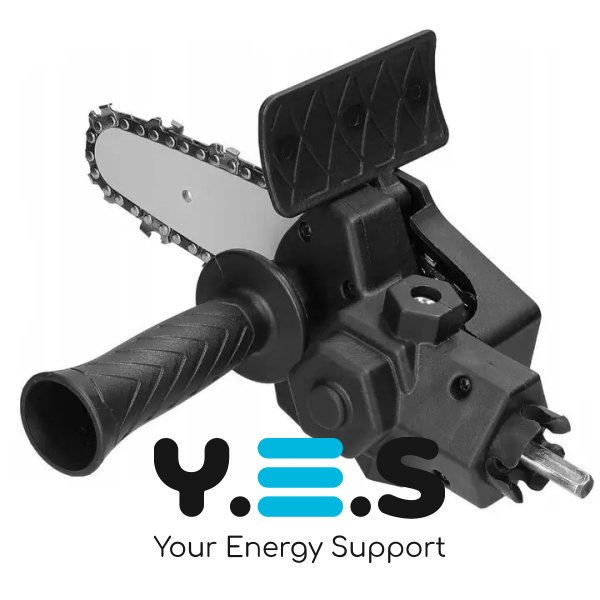 Ланцюгова насадка‑пила 4" для дриля/шуруповерта — універсальний адаптер для різання деревини