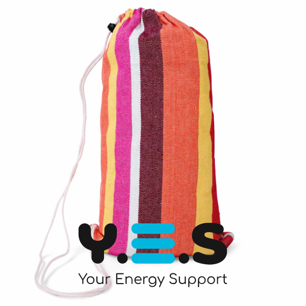 Садовий двомісний підвісний гамак 150×200 см, бавовняний для дачі, дому та відпочинку на природі