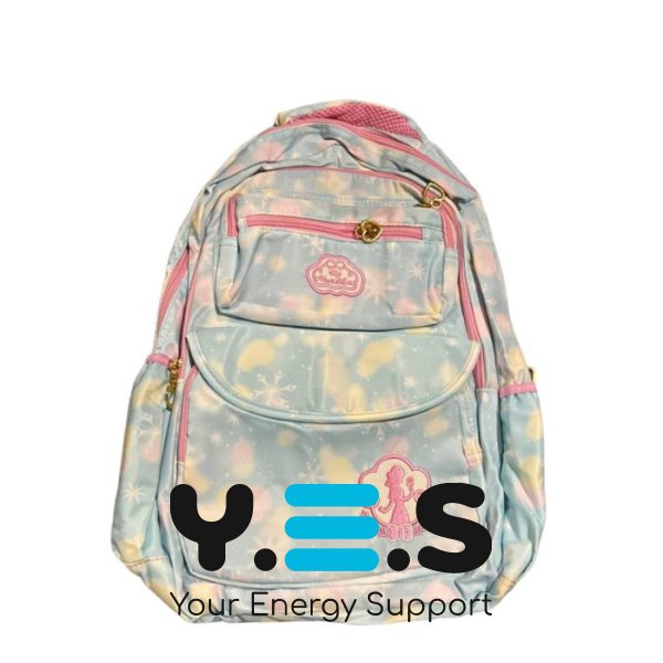 Шкільний рюкзак для дівчинки «Принцеса» 43×20×31 см, яскраво-рожевий портфель NA 3