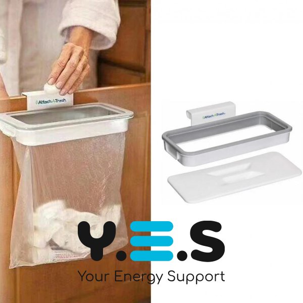 Підвісний тримач для сміттєвих пакетів Attach-A-Trash — навісний каркас для пакета