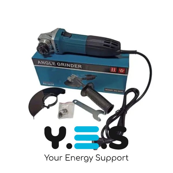 Кутова шліфмашина (болгарка) Angle Grinder 220V, електрична з тумблерним вимикачем