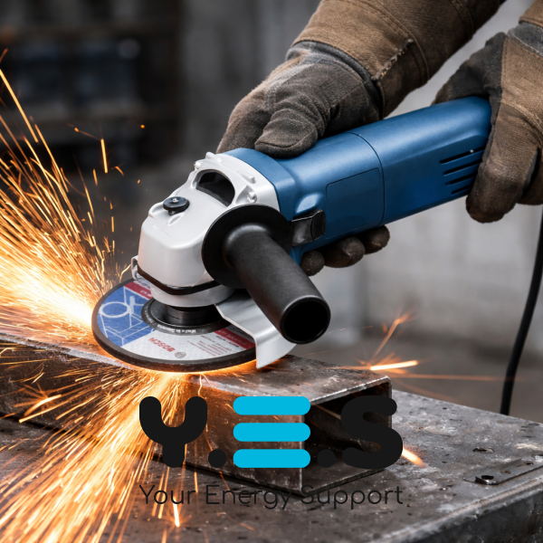 Кутова шліфмашина (болгарка) Angle Grinder 220V, електрична з тумблерним вимикачем