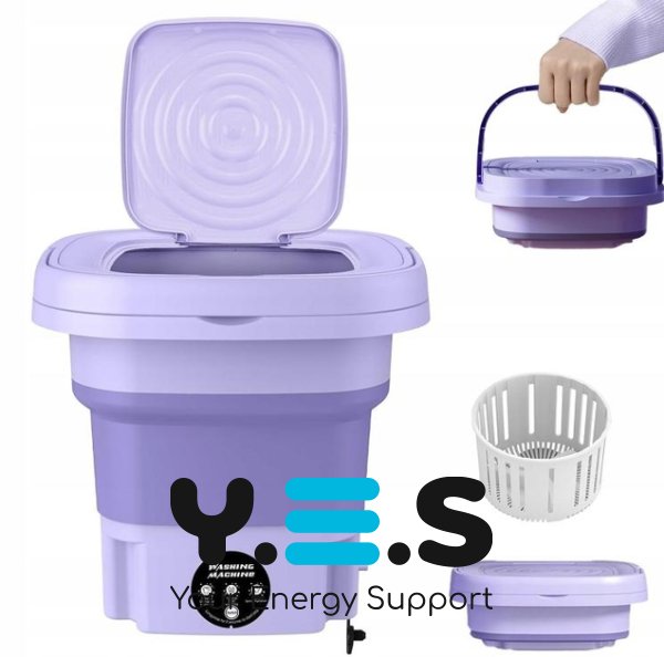 Портативна складна міні‑пральна машина 6,5 л Folding Washing Machine 643