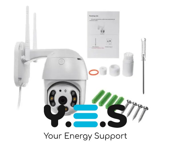 Камера відеоспостереження Camera Cad N3 4MP, компактна, огляд 360°/90°