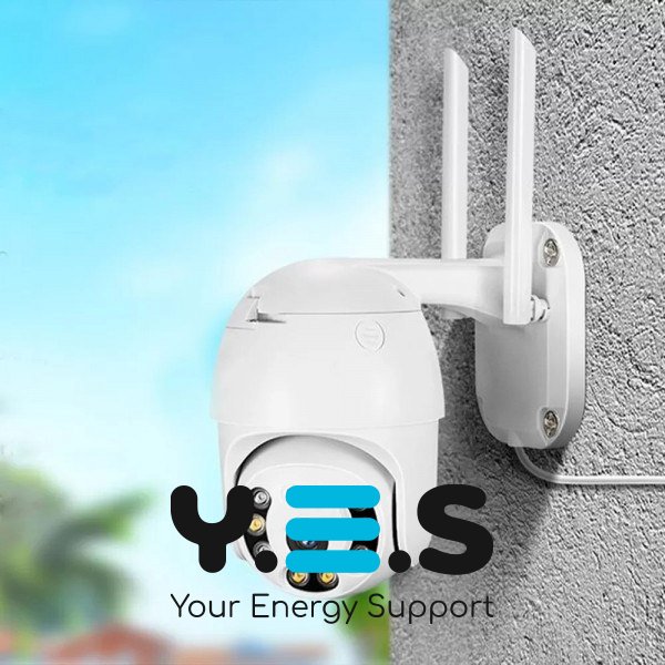 Камера відеоспостереження Camera Cad N3 4MP, компактна, огляд 360°/90°