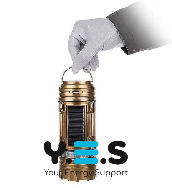 Кемпінговий ліхтар HB-9688 — переносний LED із регулюванням яскравості