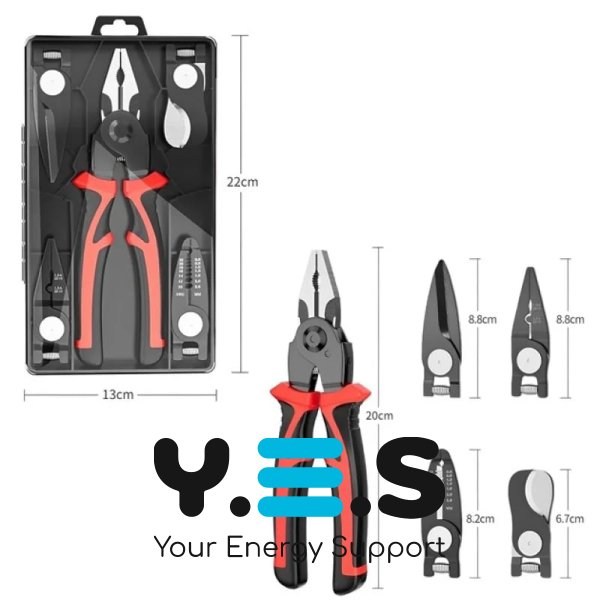 Багатофункціональні плоскогубці 5-в-1: універсальний інструмент для професійного й побутового використання