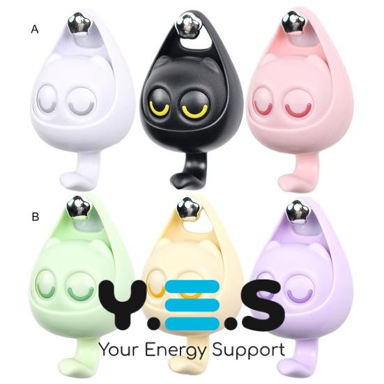 Самоклеючий настінний гачок з очима, милий дизайн