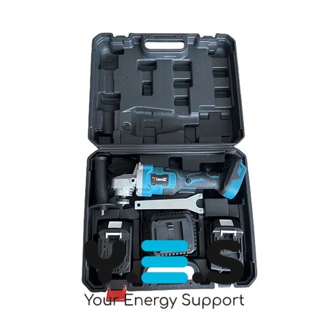 Акумуляторна кутова шліфмашина (болгарка) 48V 125 мм, безщіткова, професійна, 2 акумулятори