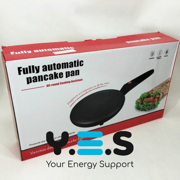 Електроблинниця Crepe Maker — сковорода для млинців з антипригарним покриттям