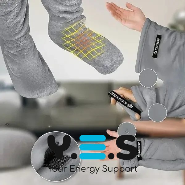 Плед-халат oversize довгий з кишенями з м’якого поліестеру, худі-плед (плед-кофта)