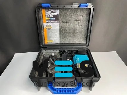 Лазерний нівелір 4D Level 40-43, професійний зелений рівень 360° для будівництва й ремонту