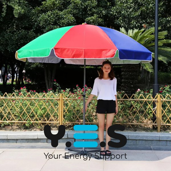 Металева підставка під парасолю Ø3,5 см — складна хрестовина для торгової парасолі