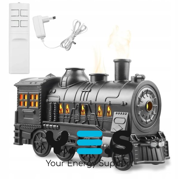 Зволожувач повітря «Паровоз» з USB-живленням, декоративний для дому та офісу