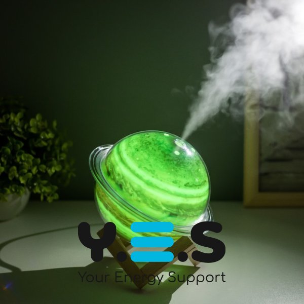 Зволожувач повітря «Планета» з підсвічуванням — стильний для дому та офісу