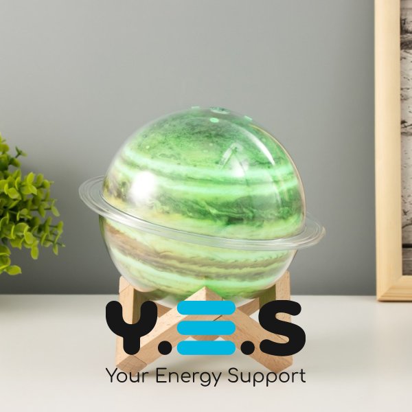 Зволожувач повітря «Планета» з підсвічуванням — стильний для дому та офісу