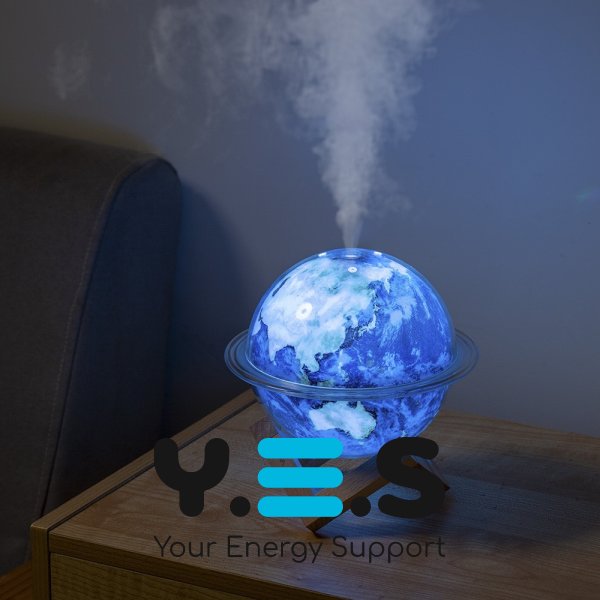 Зволожувач повітря «Планета» з підсвічуванням — стильний для дому та офісу