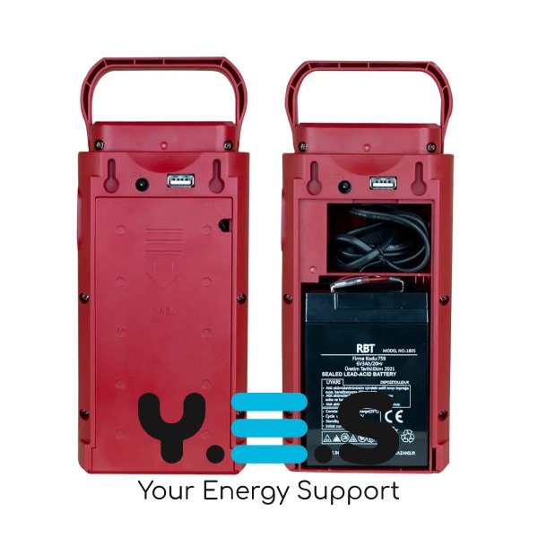 Ліхтар Almina 24 LED акумуляторний переносний з пауербанком для кемпінгу