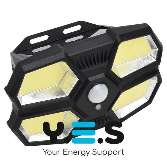 Вуличний LED світильник SH-580A Solar Induction з сонячною панеллю та датчиком руху