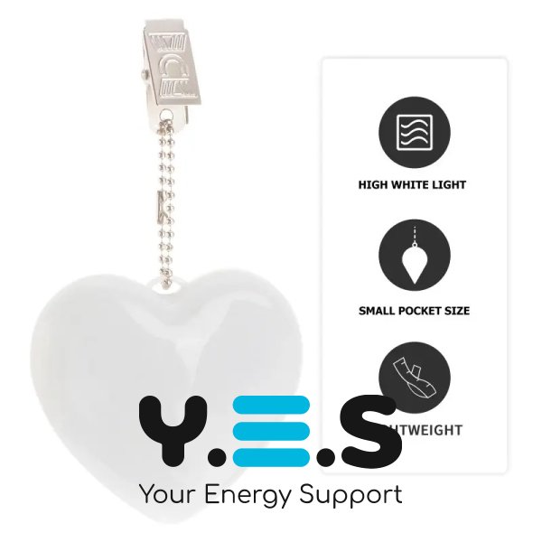 Світлодіодний сенсорний світильник-серце з датчиком дотику