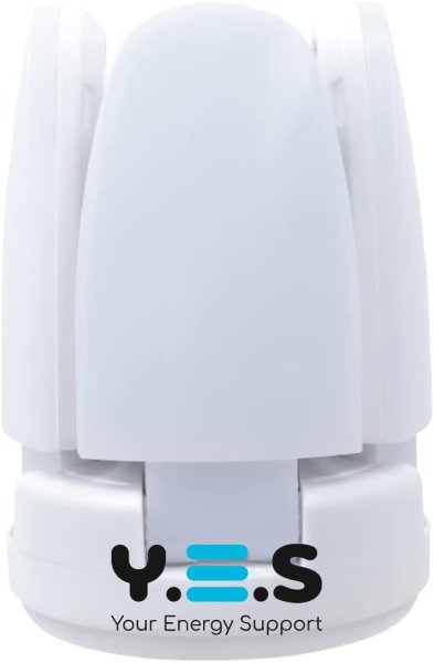 Світлодіодна лампа-«вентилятор» складна 4 лопаті E27 KK-202, 60W