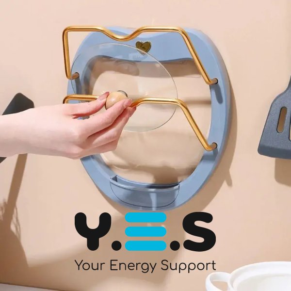 Настінний тримач для кришок POT COVER FRAME LY-455 для дому, підставка на стіну