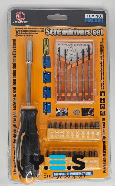 Набір викруток Screwdriver Set 13776-2 зі змінними насадками (біти)
