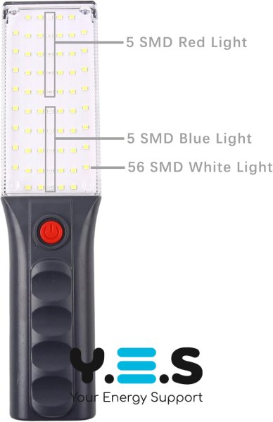 Портативний LED ліхтарик TORCH ZJ-1258 з гачком для підвішування