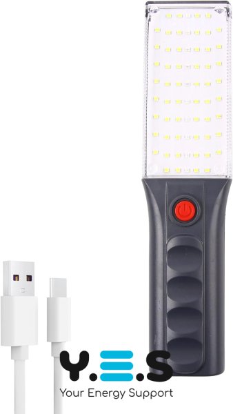 Портативний LED ліхтарик TORCH ZJ-1258 з гачком для підвішування
