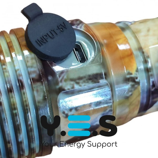 Тактичний ручний акумуляторний ліхтар Bailong BL-P512M, P90/P50