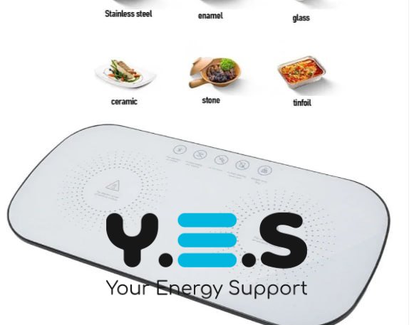 Інтелектуальна багатофункціональна дошка‑підігрівач для їжі для дому й офісу (тарілка з підігрівом)