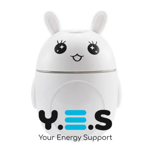 Дитячий ультразвуковий зволожувач повітря Safe Air Rabbit з LED-підсвіткою, USB-живлення