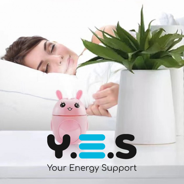 Дитячий ультразвуковий зволожувач повітря Safe Air Rabbit з LED-підсвіткою, USB-живлення