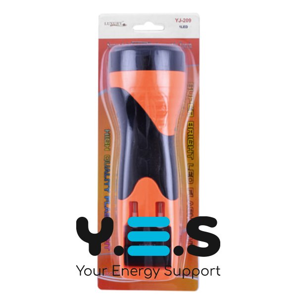 Кишеньковий компактний акумуляторний LED ліхтар YAJIA YJ-209 (ручний)