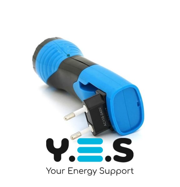 Кишеньковий компактний акумуляторний LED ліхтар YAJIA YJ-209 (ручний)