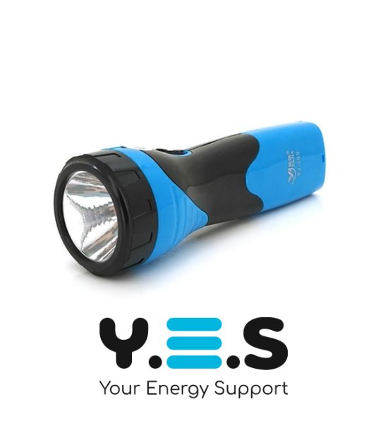 Кишеньковий компактний акумуляторний LED ліхтар YAJIA YJ-209 (ручний)