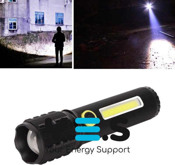 Кишеньковий ручний ліхтар X-BALONG BL-C73, 3 режими освітлення