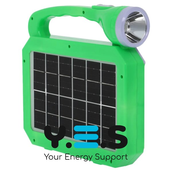 Переносний LED ліхтар D-2010 JA-2002 із сонячною панеллю для туризму та відпочинку
