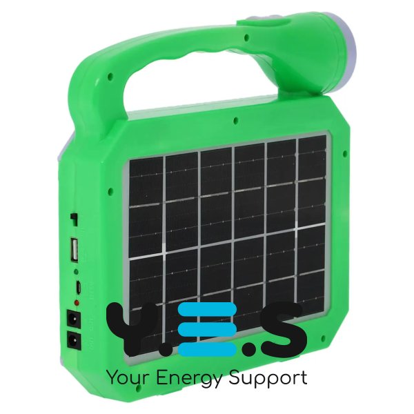 Переносний LED ліхтар D-2010 JA-2002 із сонячною панеллю для туризму та відпочинку