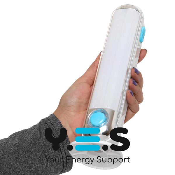 LED ліхтар YL682-S CY-7216T з акумулятором, 2 режими освітлення, універсальний для дому