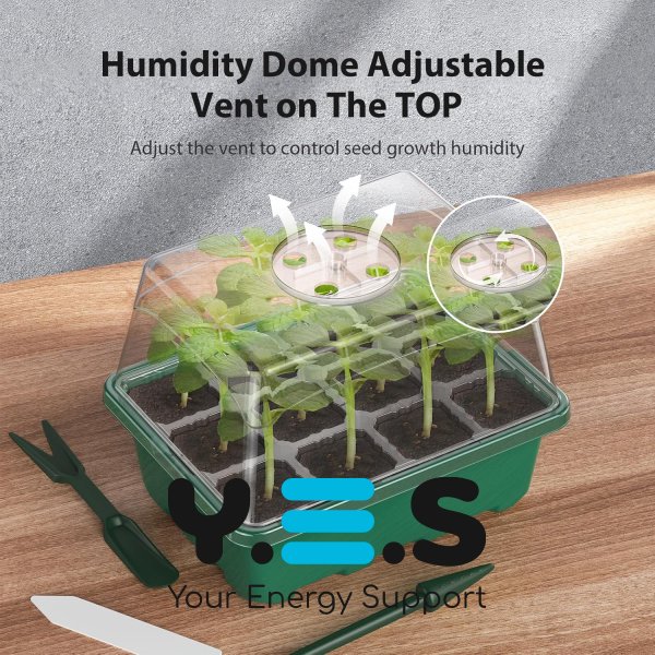 Універсальний набір лотків GrowBox для пророщування рослин зі LED-підсвічуванням