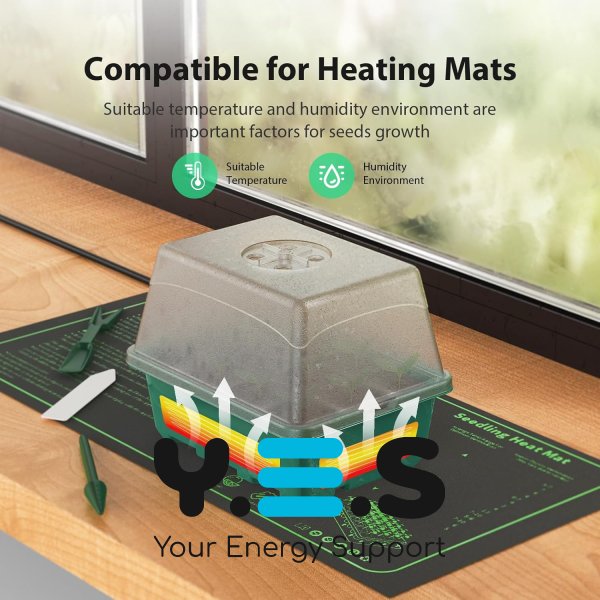 Універсальний набір лотків GrowBox для пророщування рослин зі LED-підсвічуванням