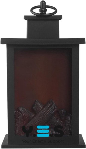 Декоративний камін-нічник Dekorstar: настільна лампа з ефектом живого полум’я