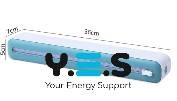 Настінний диспенсер Saran для харчової плівки та фольги, з різаком